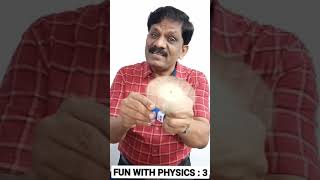 Fun With Physics : 3 | Moment of Inertia | Science Experiment | #Shorts