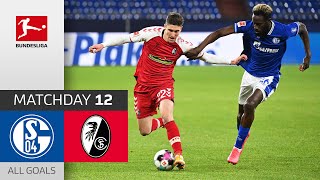 Sallai With a Brace Against Winless S04 | Schalke 04 - SC Freiburg | 0-2 | All Goals | MD 12