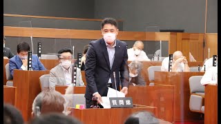 たつの市議会令和３年６月定例会　柏原要議員一般質問