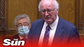 Grieving MP breaks down in TEARS over No 10 ‘lockdown party’ scandal