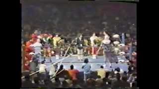 Mil Máscaras vs Gen-ichiroh Tenryu  IWA heavyweight championship  ☆1982