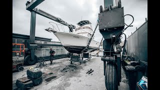 Slipping and antifouling The Captain's Black Watch 26