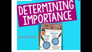 Determining importance January 20