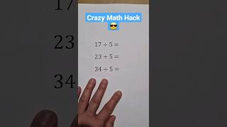 Division Tips and Tricks | Easy Division Tricks for Large and Small Numbers 😎 #math #division