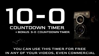 Countdown timer with womens voice - 10 seconds