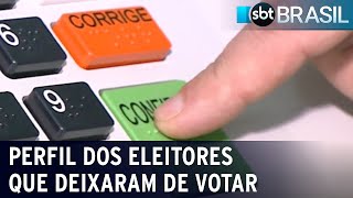 Estudo traça perfil de eleitores que deixaram de votar nas últimas eleições | SBT Brasil (30/09/22)