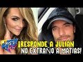 Marjorie de Sousa responde a Julián Gil el no extraña a Matías