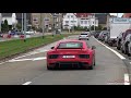 5x mercedes amg gtc roadster accelerations u0026 driving in knokke heist