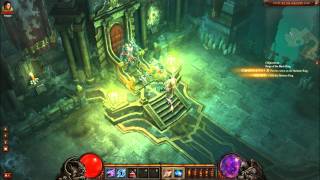 《 Diablo III 》J捷克ack 秘術師-3秒擊殺骷髏王Skeleton king dead in 3 sec for Wizard