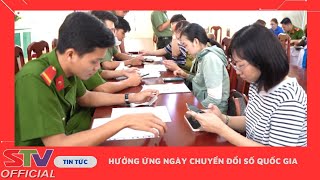 STV - TP. Sóc Trăng hưởng ứng Ngày chuyển đổi số Quốc gia