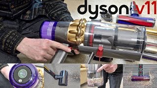 Dyson V11 Absolute Cordless Vacuum Unboxing \u0026 Demonstration