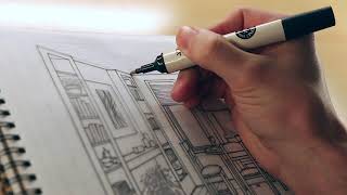 Perspective Drawing for Architects: Lesson #1 interiors