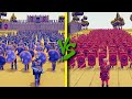 ROMAN ARMY vs MEDIEVALARMY - Totally Accurate Battle Simulator TABS