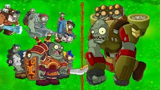 pvz2实力测试：天空巨人到底有多厉害？对战25大巨人僵尸