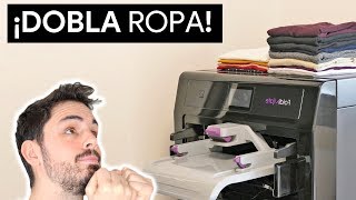 ¡POR FIN! Esta MÁQUINA DOBLA la ROPA SOLA!