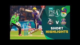 Lahore Qalandars Vs Quetta Gladiators | Match 18 | HBL PSL 8 | Short Highlights