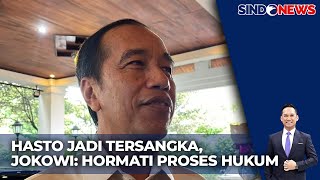 Jokowi Tertawa saat Dikaitkan dengan Status Tersangka Hasto Kristiyanto - Sindo Sore 26/12