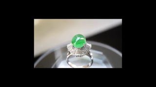 4. 30ct 翡翠（ジェダイト）リング（2）