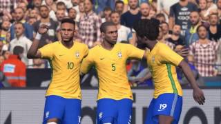 PES 2017 Shoot And Goal Brazil in FIFA World Cup 2018