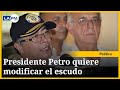 Petro pidió a congresista presentar proyecto de Ley para modificar el escudo de Colombia