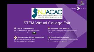 Session A4 - NJACAC STEM Virtual College Fair