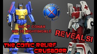 X-Transbots MX-37 Conan and MX-38 Nightingale