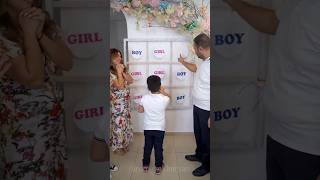 They Finally Revealed it ! 💙BOY or 💓GIRL ? #shorts #pregnancy #zwanger #genderreveal #ciąża #tiktok