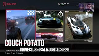 PS4 - Driveclub & Logitech G29 - Playtime