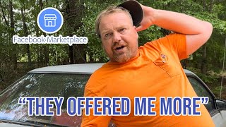 Facebook marketplace IRL: Pending Offer