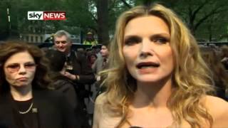 Dark Shadows European Premiere Red Carpet Interview