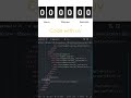 Javascript Countdown timer tutorial #javascript #programming #html #css #css3 #youtubeshorts #short