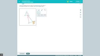 Constructions: Congruent Angles in ALEKS