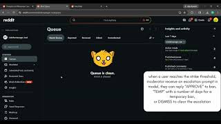 StrikeManager Demo | Reddit Mod Tools and Migrated Apps Hackathon Submission