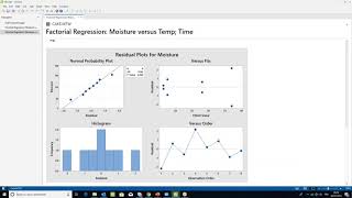 How to create and analyze factorial designs Minitab Tutorial Series