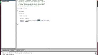 ICS4U - Objects & Classes - Instance Methods