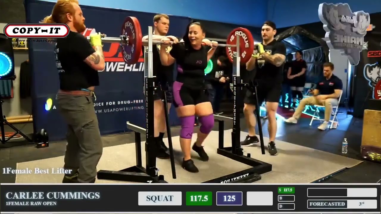 2022 USAPL Maine Powerlifting Championship Flight B - YouTube