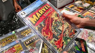 Hunting Down High Grade Vintage Comic Books with Local Collectors at Shadow Con