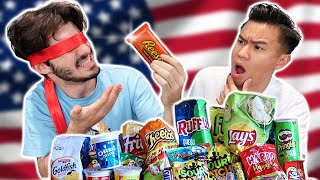 Mopi Guess & Rates American Snacks!