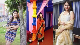 kokborok Actress Karishma Debbarma ni new cover photo shoot!! kokborok video 2021??