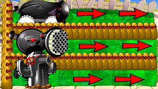 Doom Gatling X Doom Peashooter X Doom Cannon Vs Dr.Zomboss Giga - Plants vs Zombies Hack