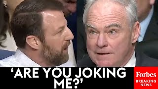 'You're Going To Sit There With A Straight Face...': Mullin Blows Up At Tim Kaine During Hearing