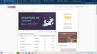 Starter 76 Codechef Solutions || Redistributing Chocolate || Zero String || Solution in java