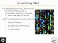 Next Generation Sequencing (1 of 2) - How to Sequence