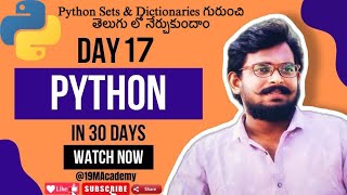 Day 17: Advanced Dictionaries & Sets in Python | Dictionary & Set Comprehensions | 30-Day's Python🚀🌟