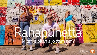 Miten aloitan sijoittamisen? – Rahapuhetta-podcast