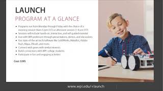 Launch | WPI Pre-College Experience