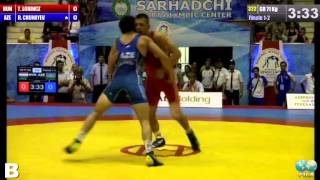 Finale 1-2 Greco-Roman 71 Kg (HUN) Tamas LORINCZ vs (AZE) Rasul CHUNAYEV