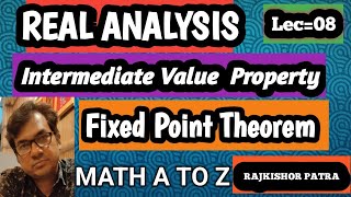 Fixed point theorem of continuous function (Statement and Proof)