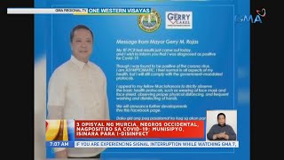 3 opisyal ng Murcia, Negros Occidental, nagpositibo sa COVID-19... | UB