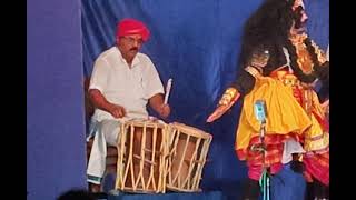 ಯಕ್ಷಗಾನ- ಚೆಂಡೆಯ ಝಲಕ್... Chende in Yakshagana.